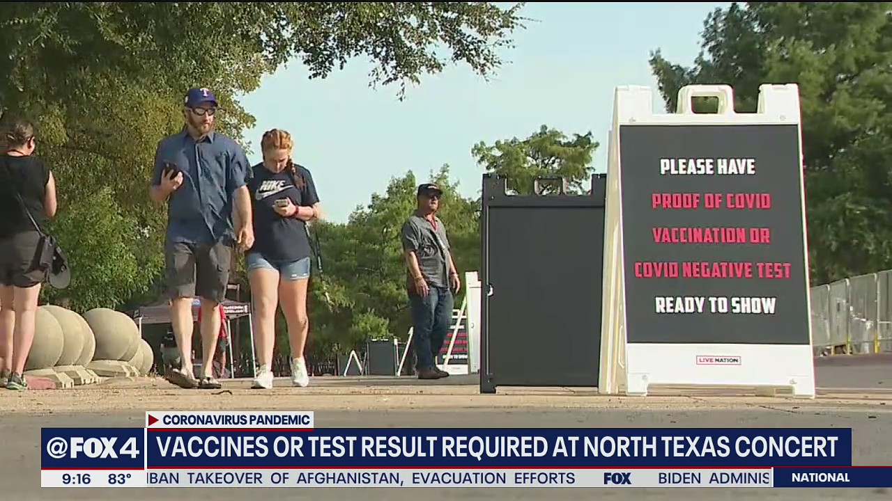 Maroon 5's Dallas concert requires proof of COVID-19 vaccination or negative test