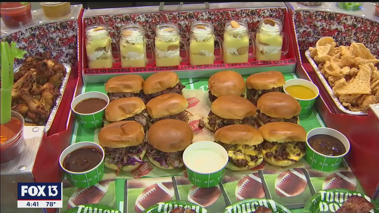 Dr. BBQ's football stadium tailgate spread