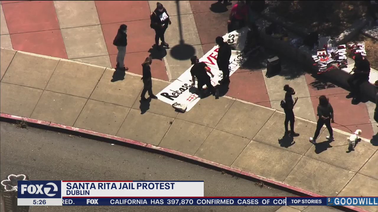 Santa Rita Jail rally