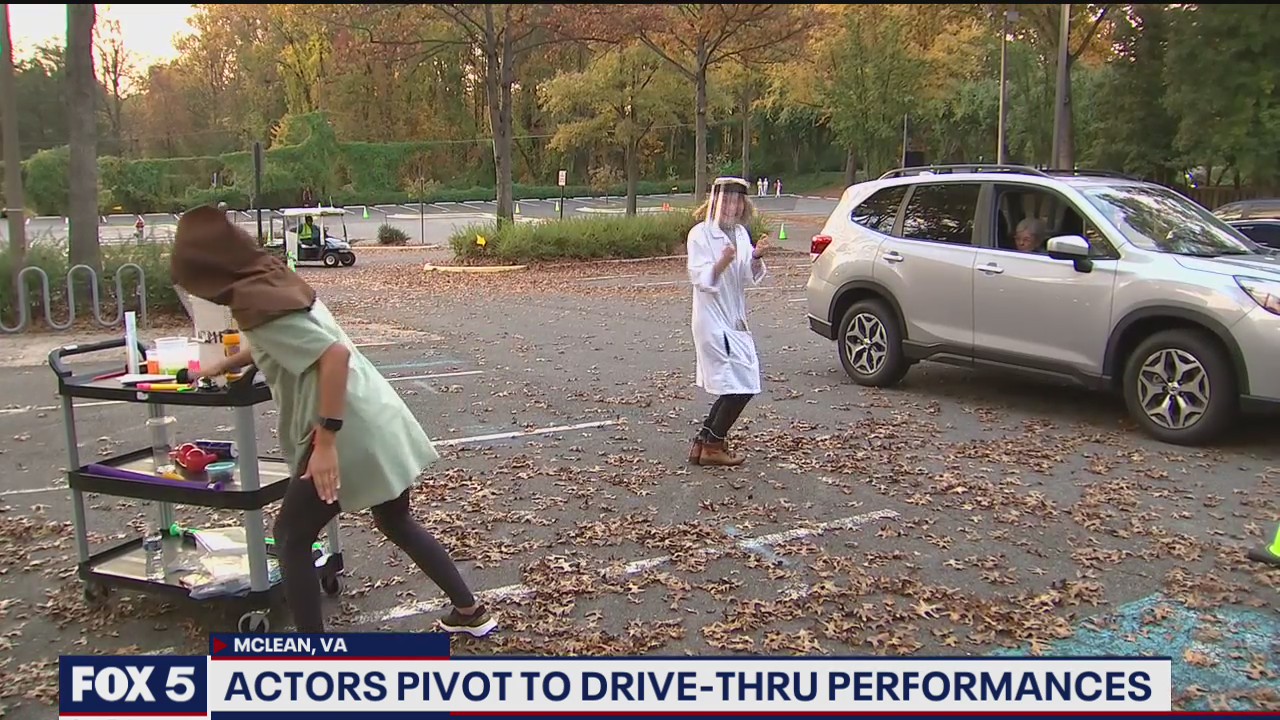Actors pivot to drive-thru performances