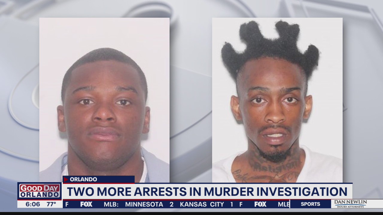 2 more arrested in April murder investigation, Orlando Police say
