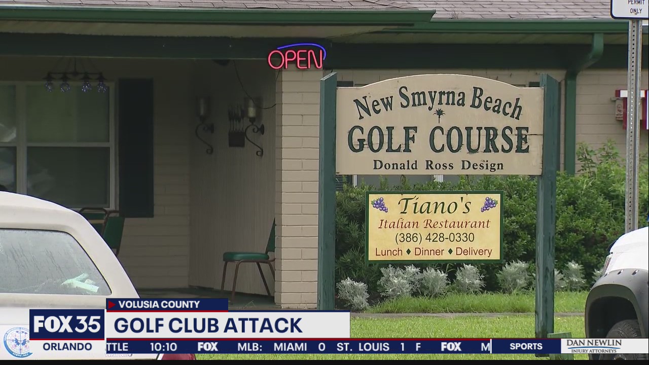 Deputies: Florida man beat someone with golf club after being told course was closing