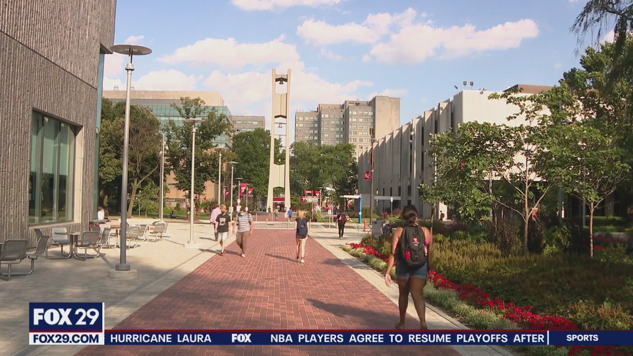 Temple University students adjust to new normal for fall semester