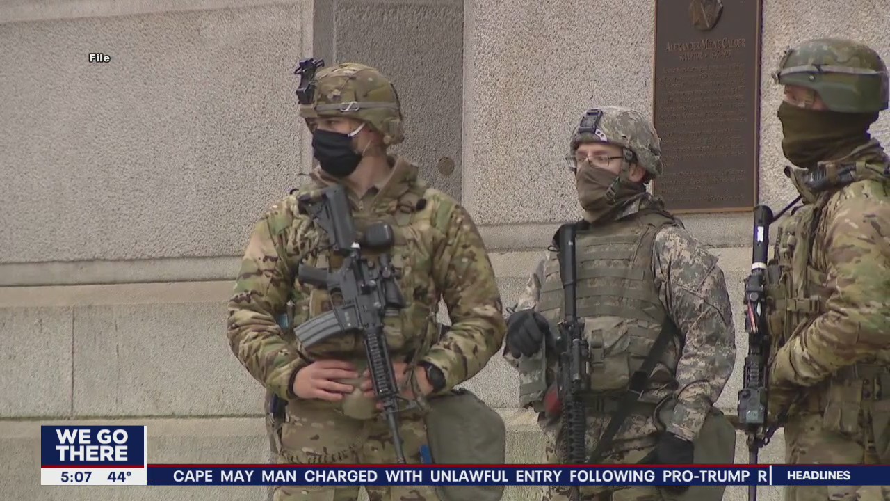 Delaware Valley governors order National Guard to D.C. following insurrection at capitol