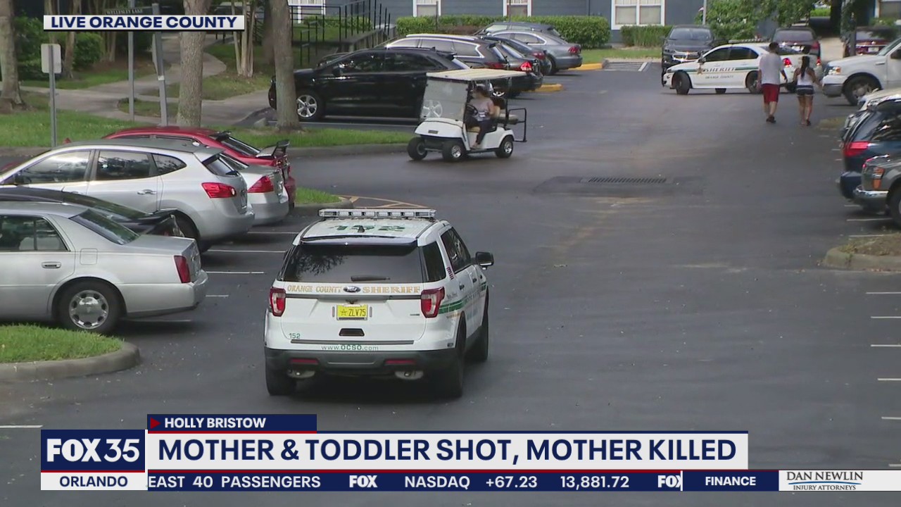 Mother and toddler shot; mom killed
