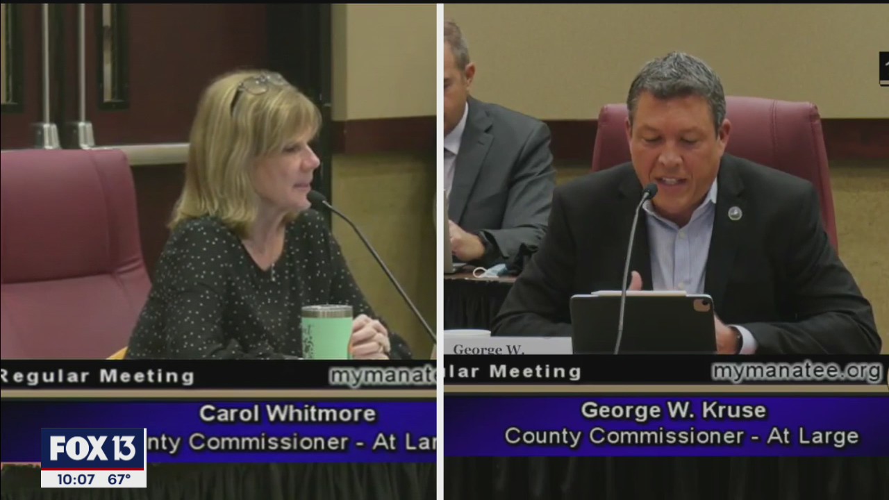 Manatee commissioner says colleague confronted him with photos