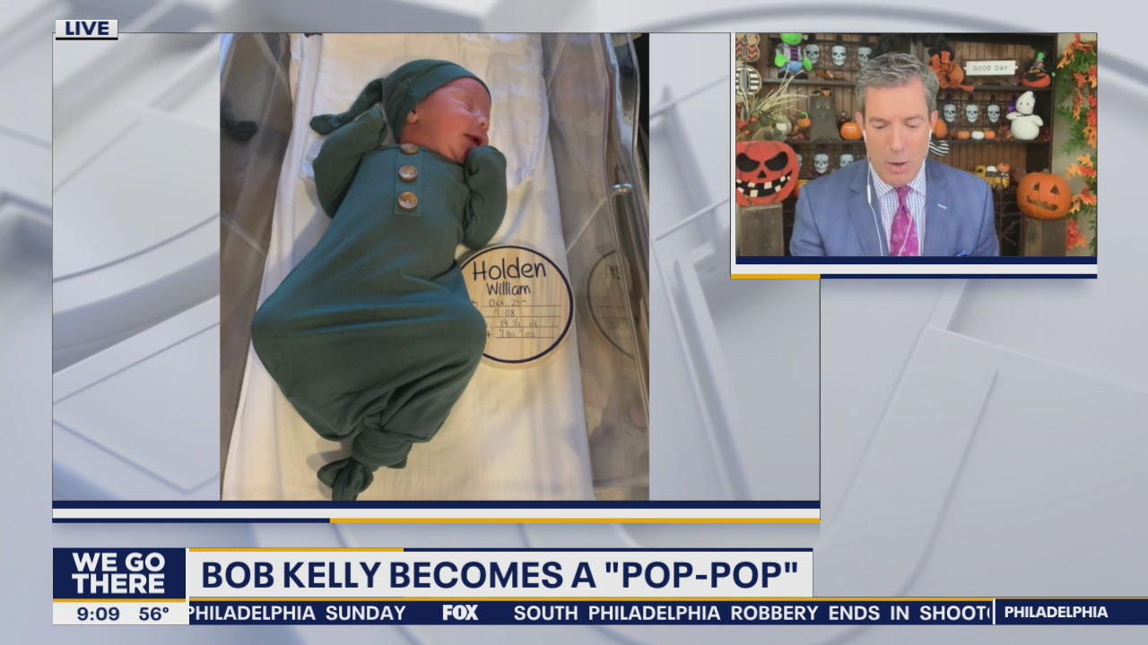 Bob Kelly welcomes a new grandson!