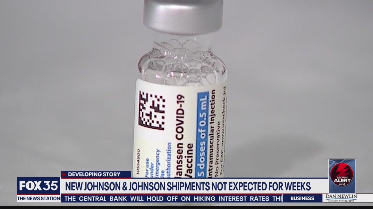 Orlando FEMA site out of J&J vaccine, only offering Pfizer