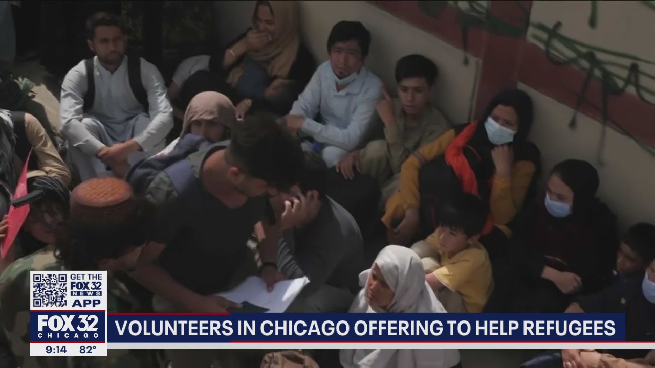 Chicago volunteers offering to help Afghan refugees