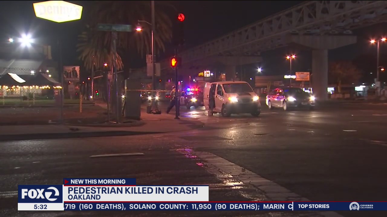 Pedestrian killed in Oakland