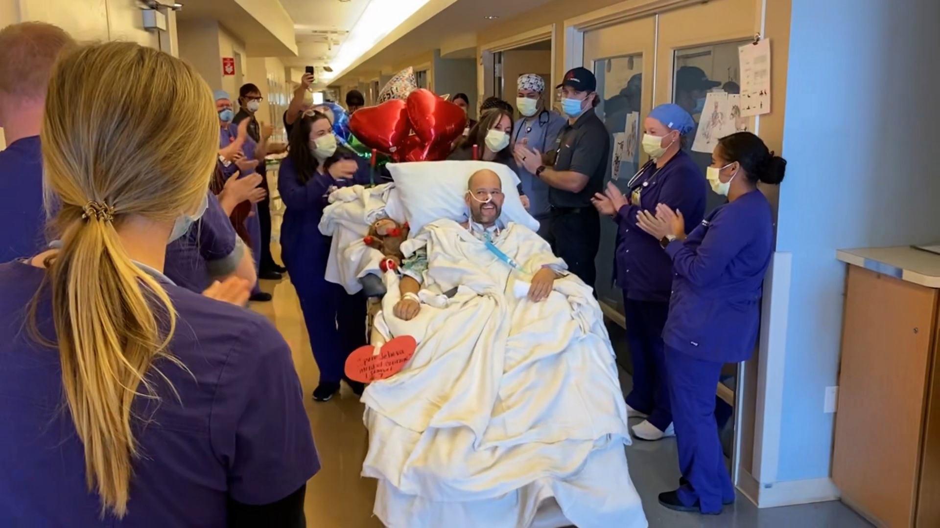 COVID19 survivor discharged from ICU after 85 days