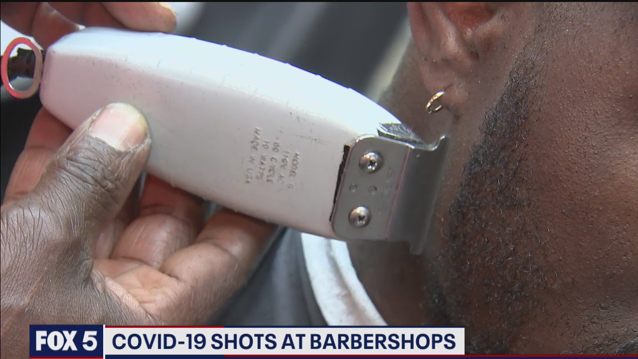 Prince George's barbershop national model for COVID-19 vaccine program