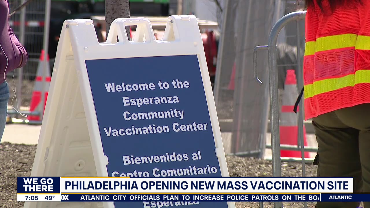 Second FEMA supported vaccination clinic to open Saturday in North Philadelphia