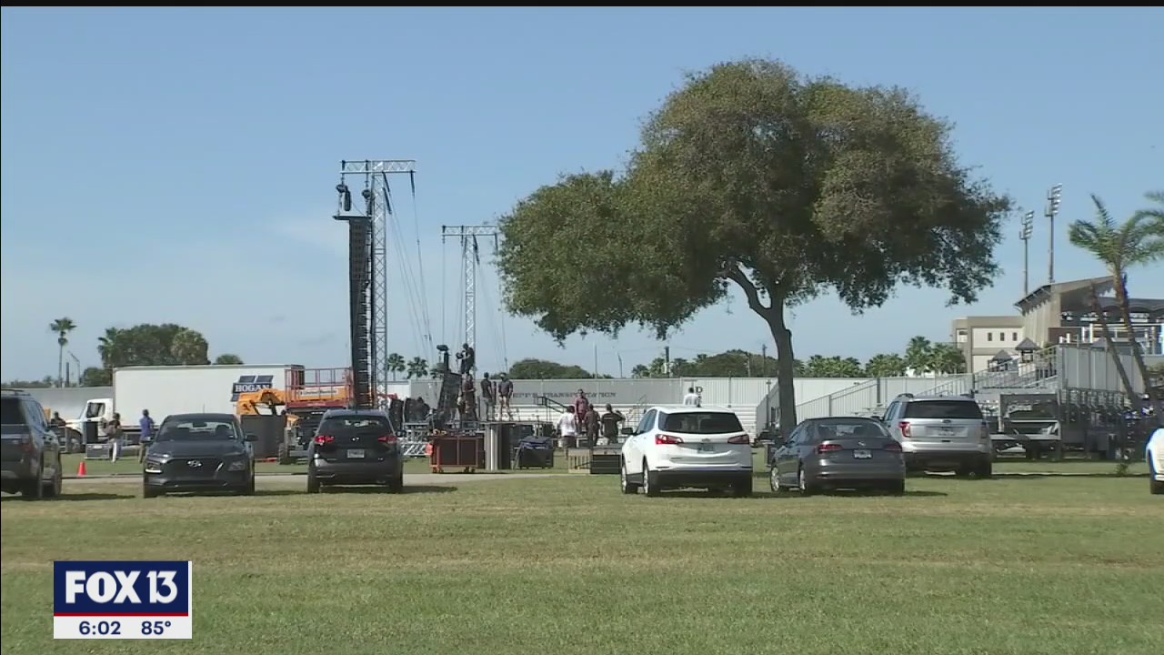 Tampa prepares for dueling rallies during early voting and pandemic