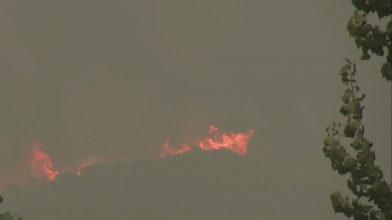 Human-caused El Dorado fire has burned more than 7,000 acres