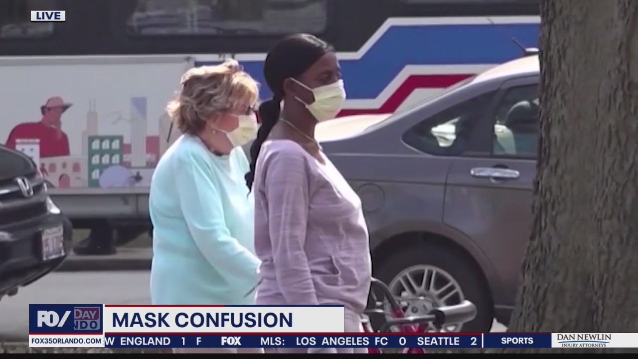 Mask confusion after CDC updates guidance for those fully vaccinated