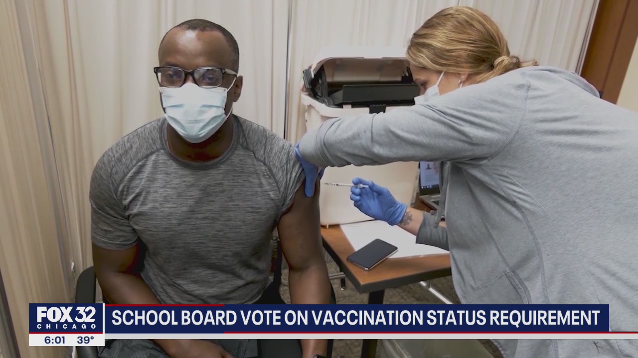 School board to vote on whether CPS teachers must disclose their vaccination status