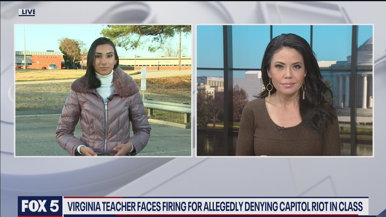 Virginia teacher faces firing for allegedly denying Capitol riot in class