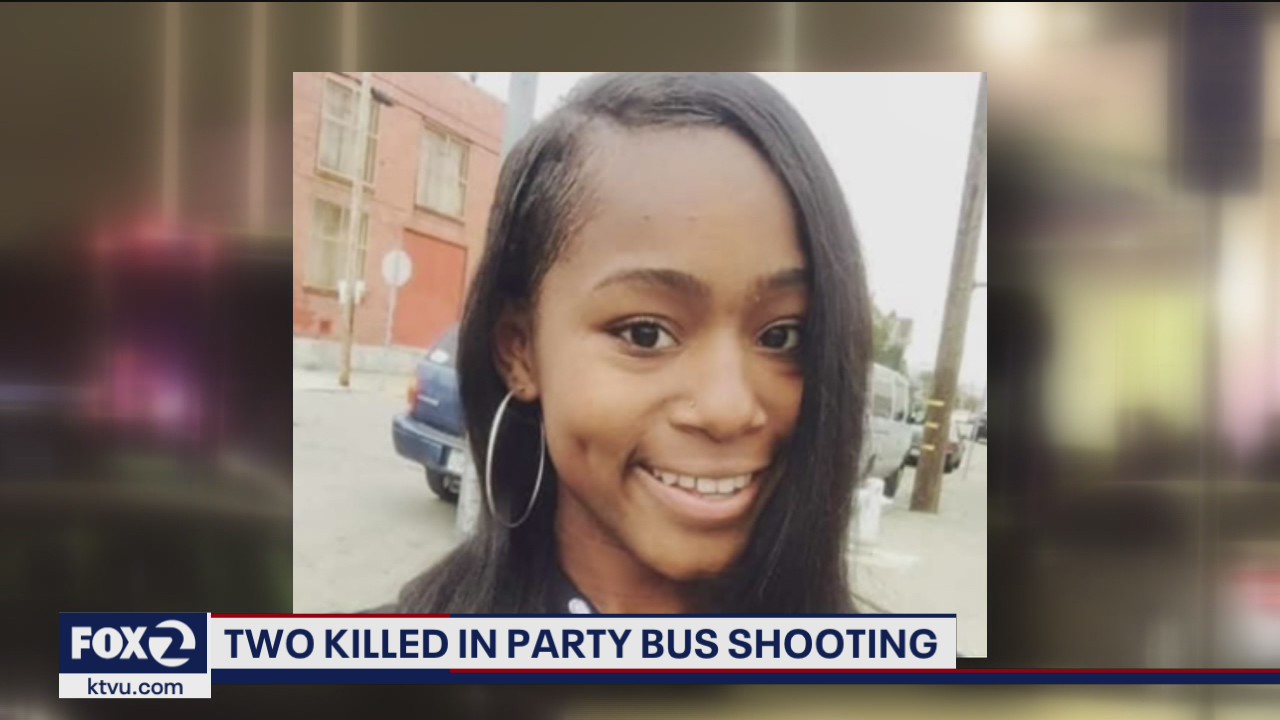 At least 70 shots fired at party bus in Oakland killing two teens
