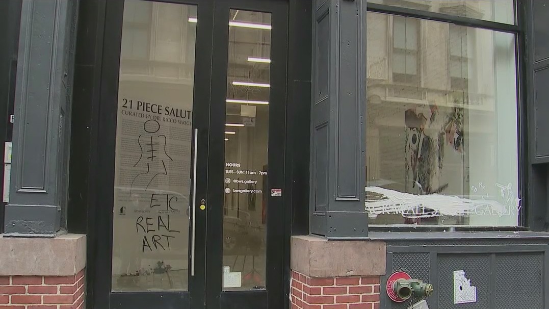Black Wall Street Gallery hit with third incident of vandalism