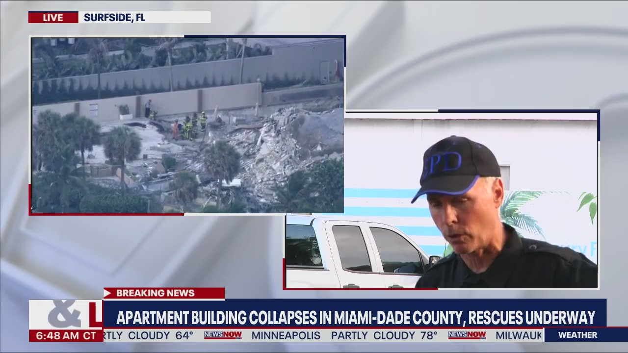 Building collapse: Surfside mayor provides update on rescue efforts | NewsNOW from FOX