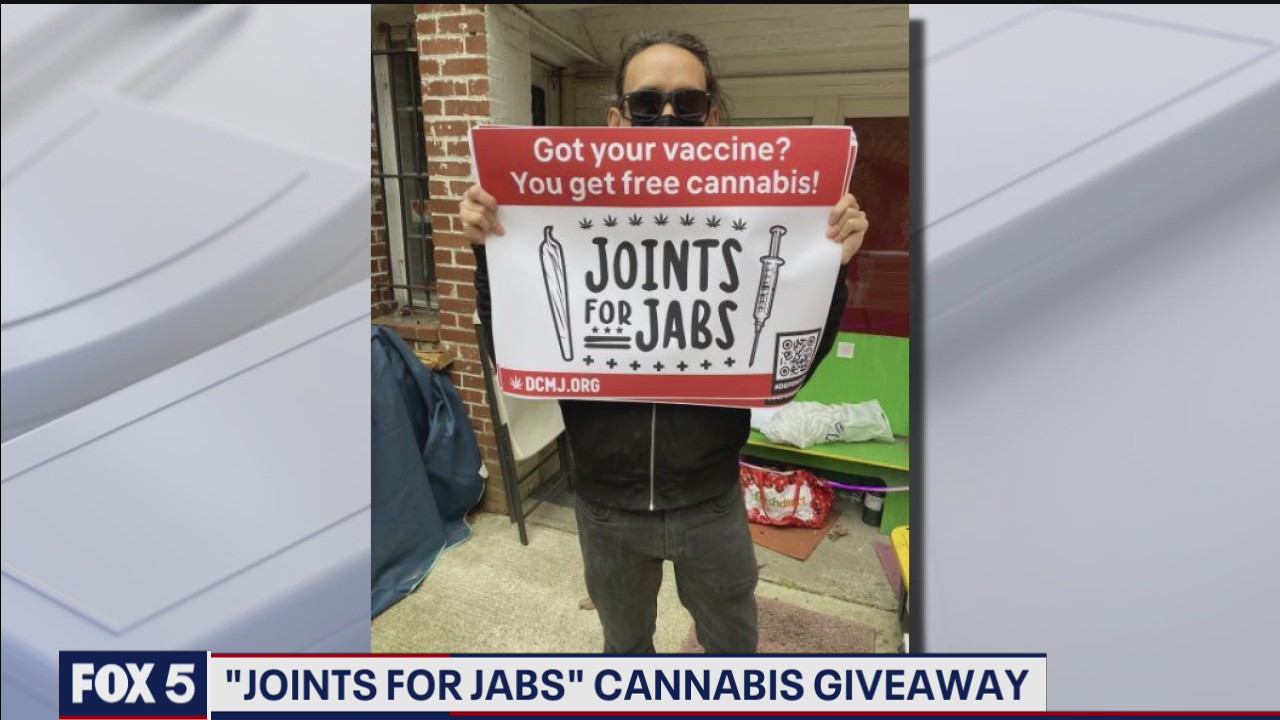 DC marijuana advocacy group celebrates 4/20 by giving away joints if you can prove you’re vaccinated