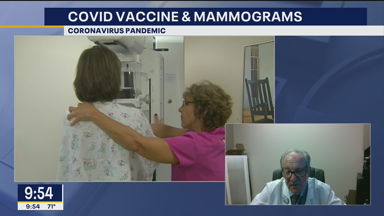 Doctor explains why COVID-19 can affect mammogram results