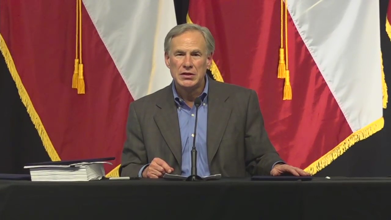 RAW: Texas Gov. Greg Abbott announces Texas will build a border wall
