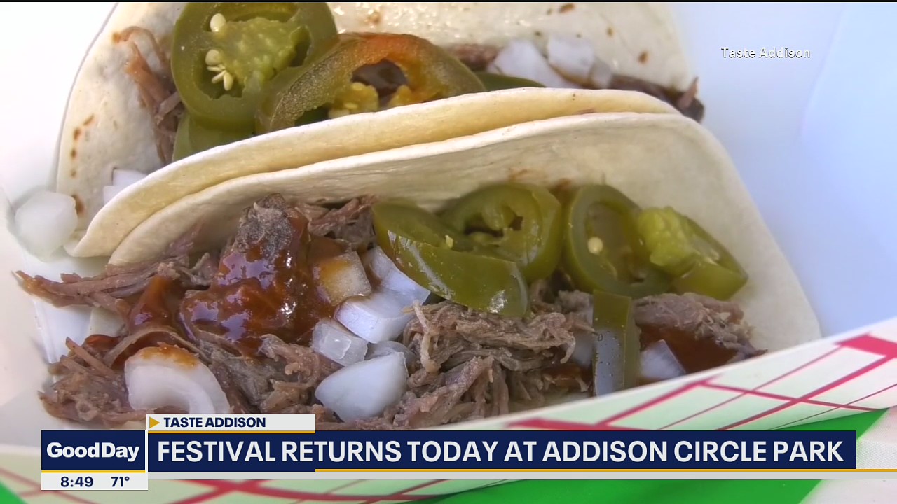 Taste Addison festival returns to Addison Circle Park