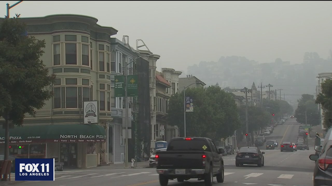 Bay area wildfires continue to spread, causing poor air quality