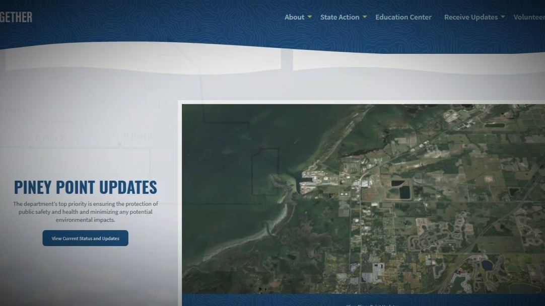 Environmental concerns mount over water at Piney Point