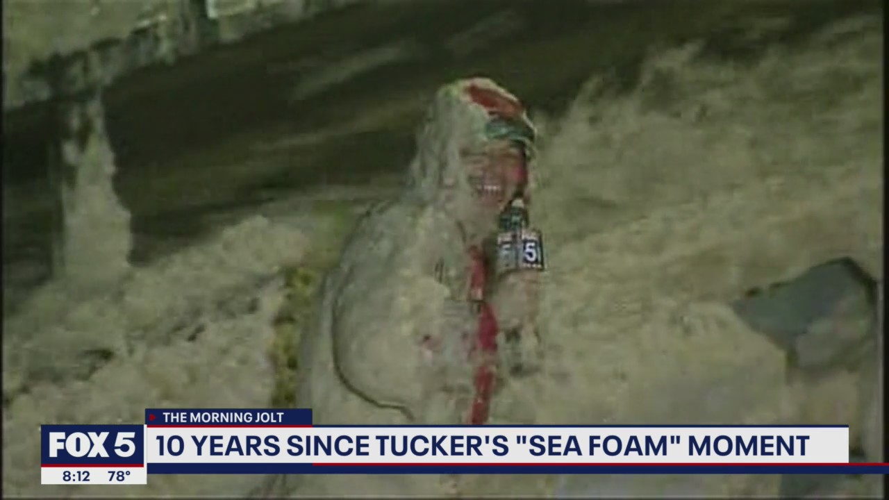 Tucker Barnes celebrates 10-year anniversary of viral sea foam video