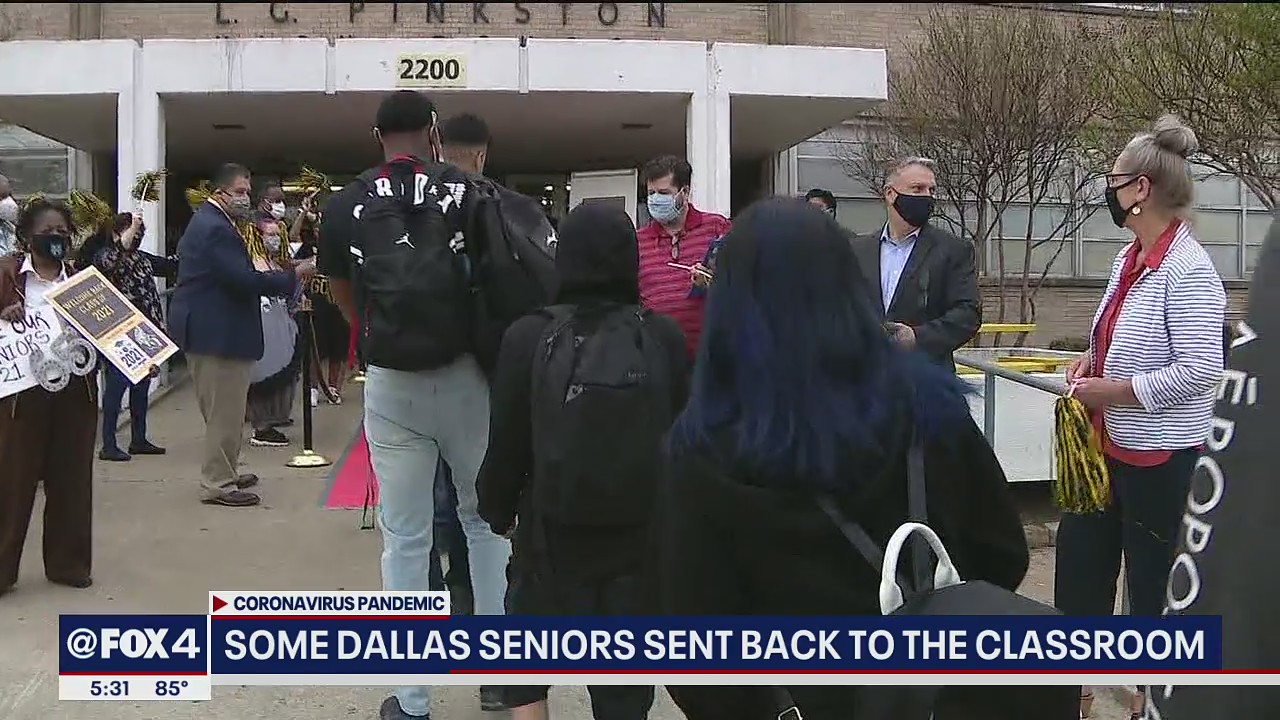Seniors return to classrooms as Dallas ISD makes push for students to graduate