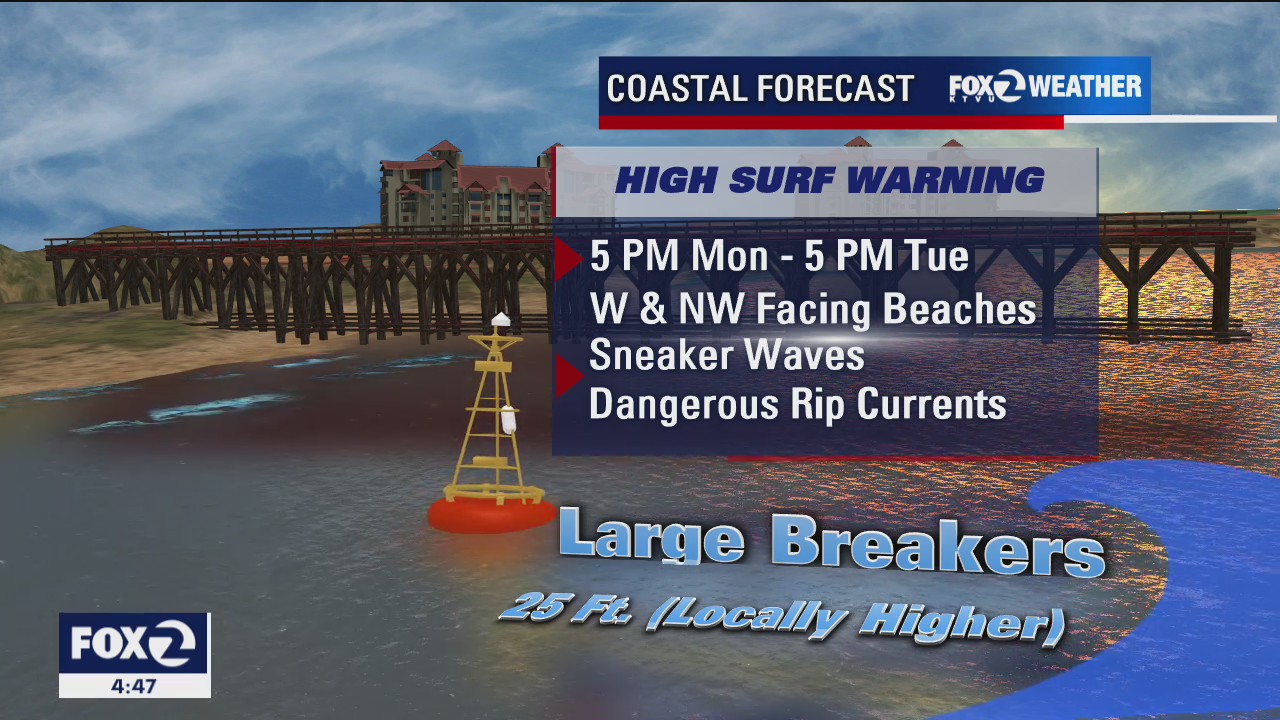 Lighter winds, sunny and mild