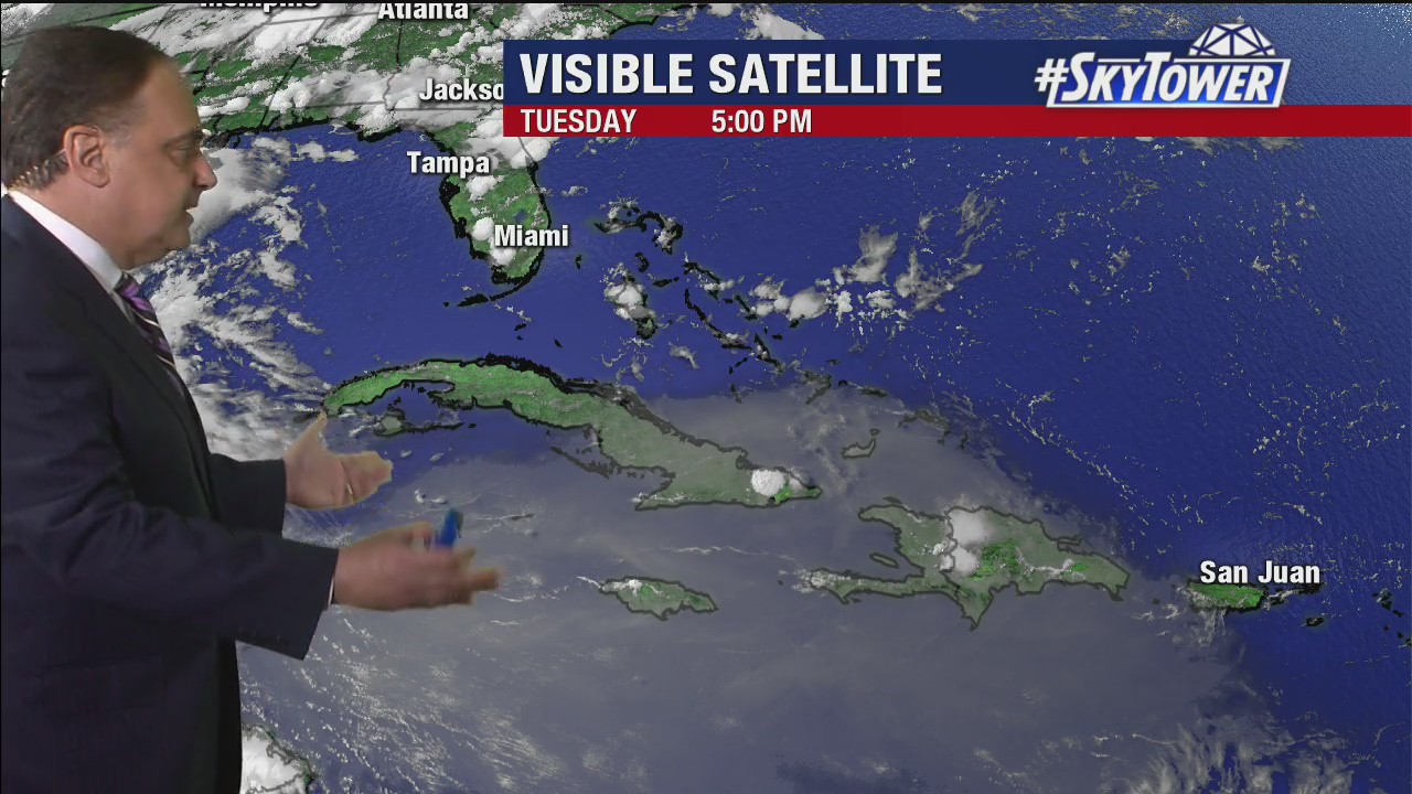 Tuesday evening weathercast