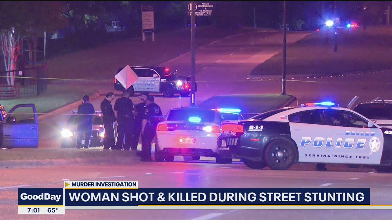 Woman shot and killed during street stunting incident