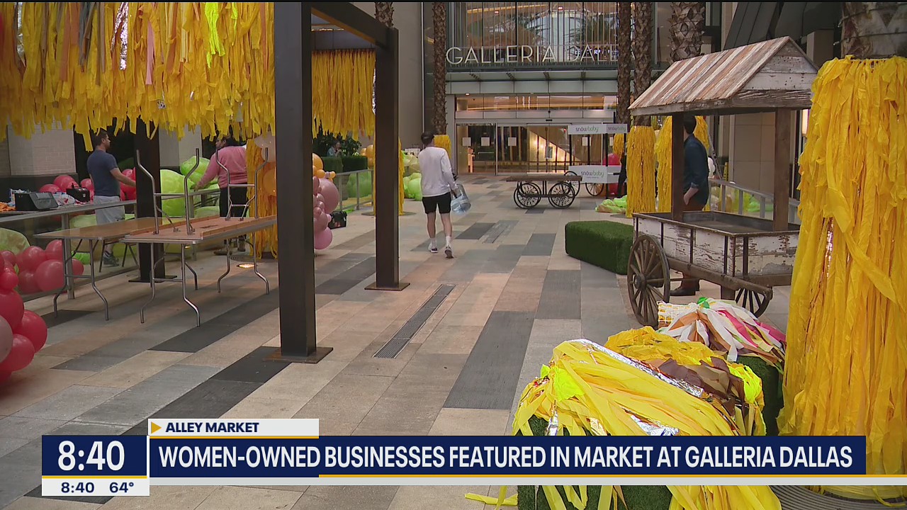 Women-owned businesses featured at Galleria Dallas market