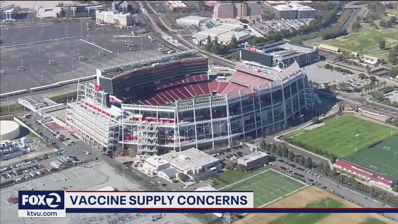 Can vaccine supply match mass vaccination site goals in the Bay Area?