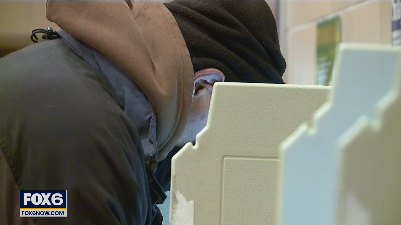 Election day in Wisconsin gets underway