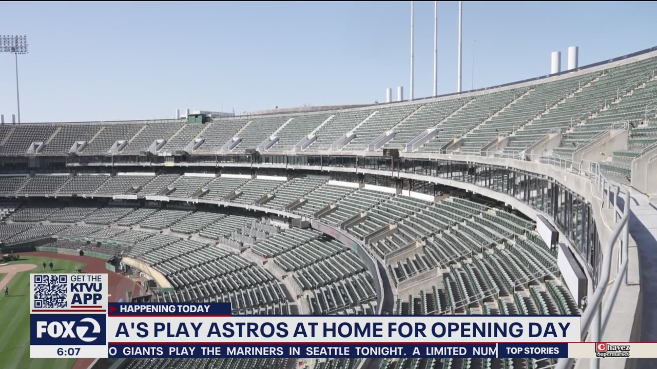 Oakland A's play Astros on opening day