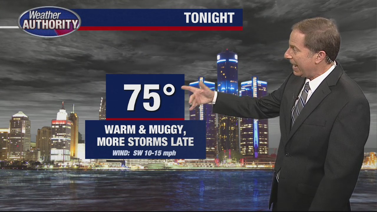 Another round of storms possible overnight