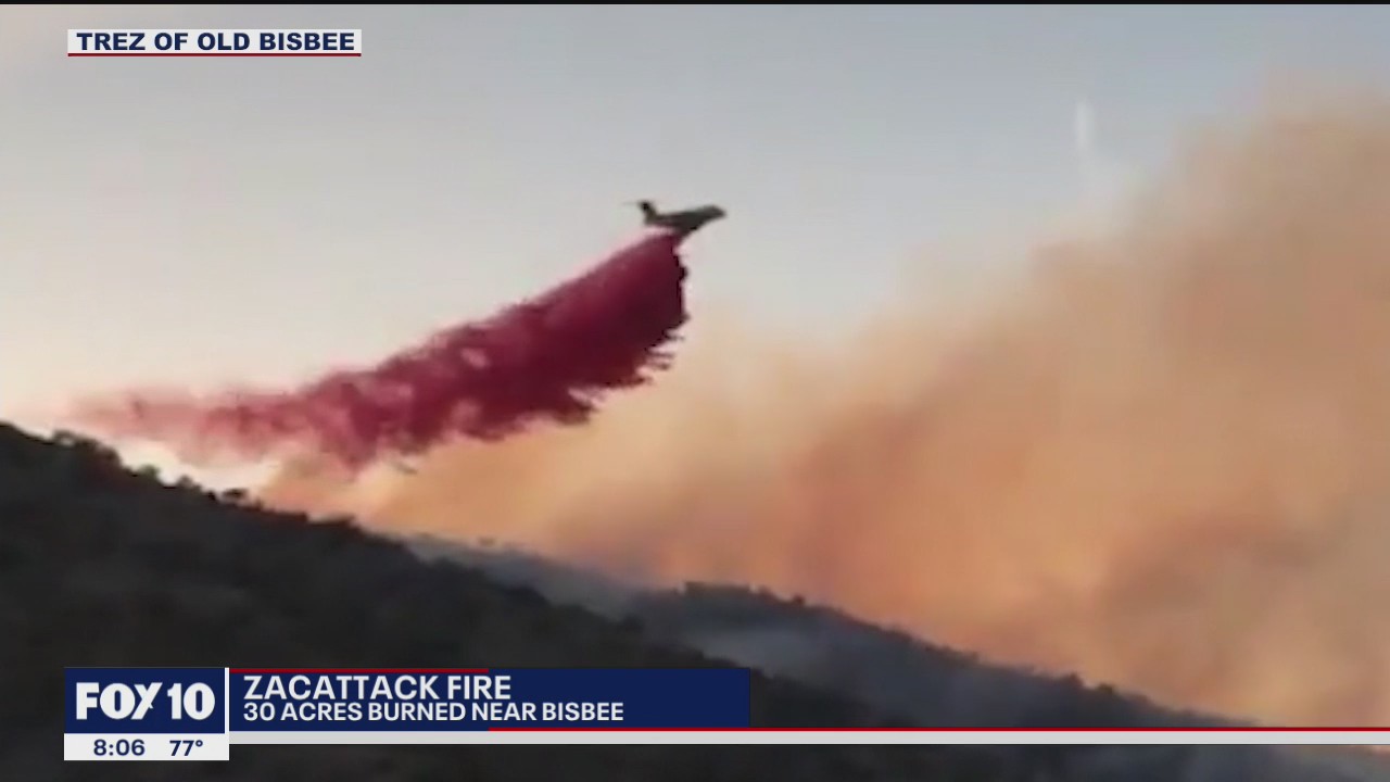 Evacuation orders lifted for Zacattack Fire burning near Bisbee