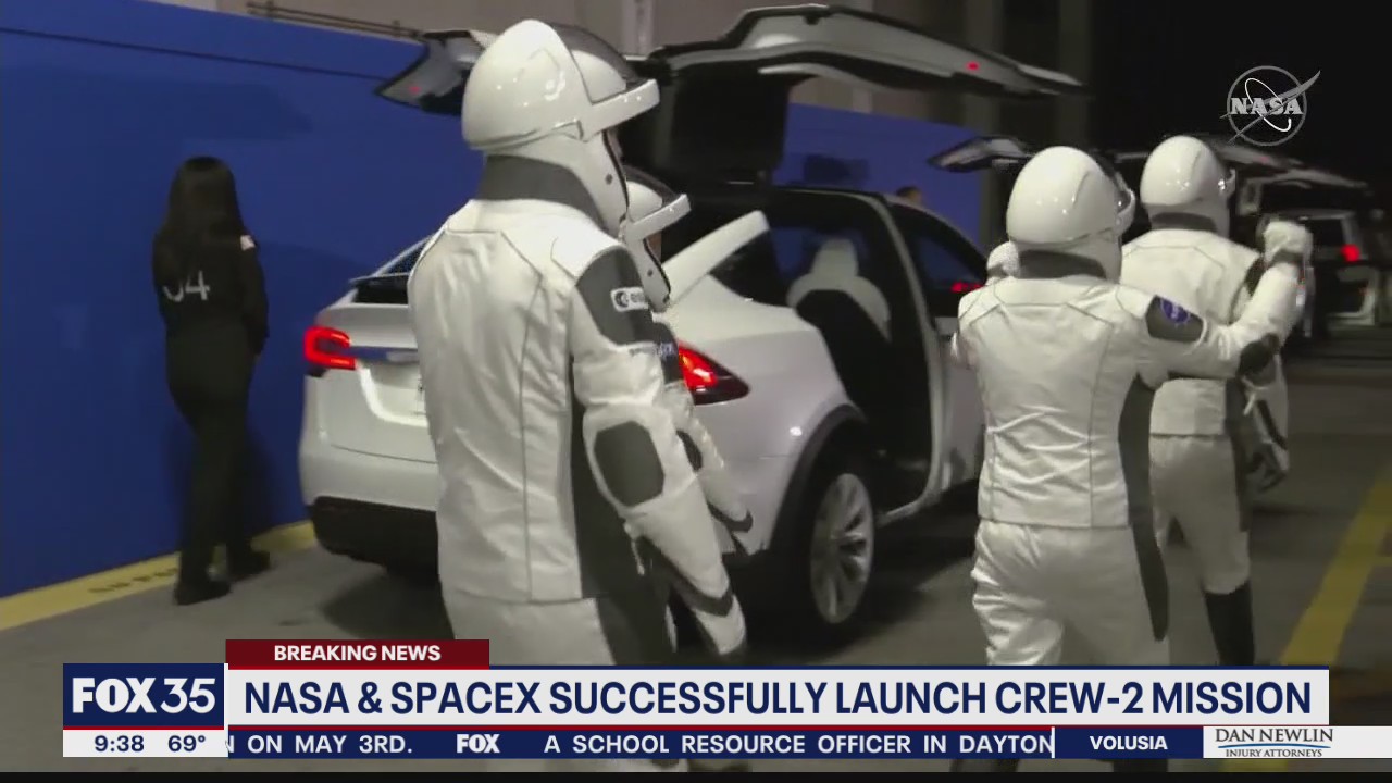 NASA, SpaceX successfully launches next astronaut mission