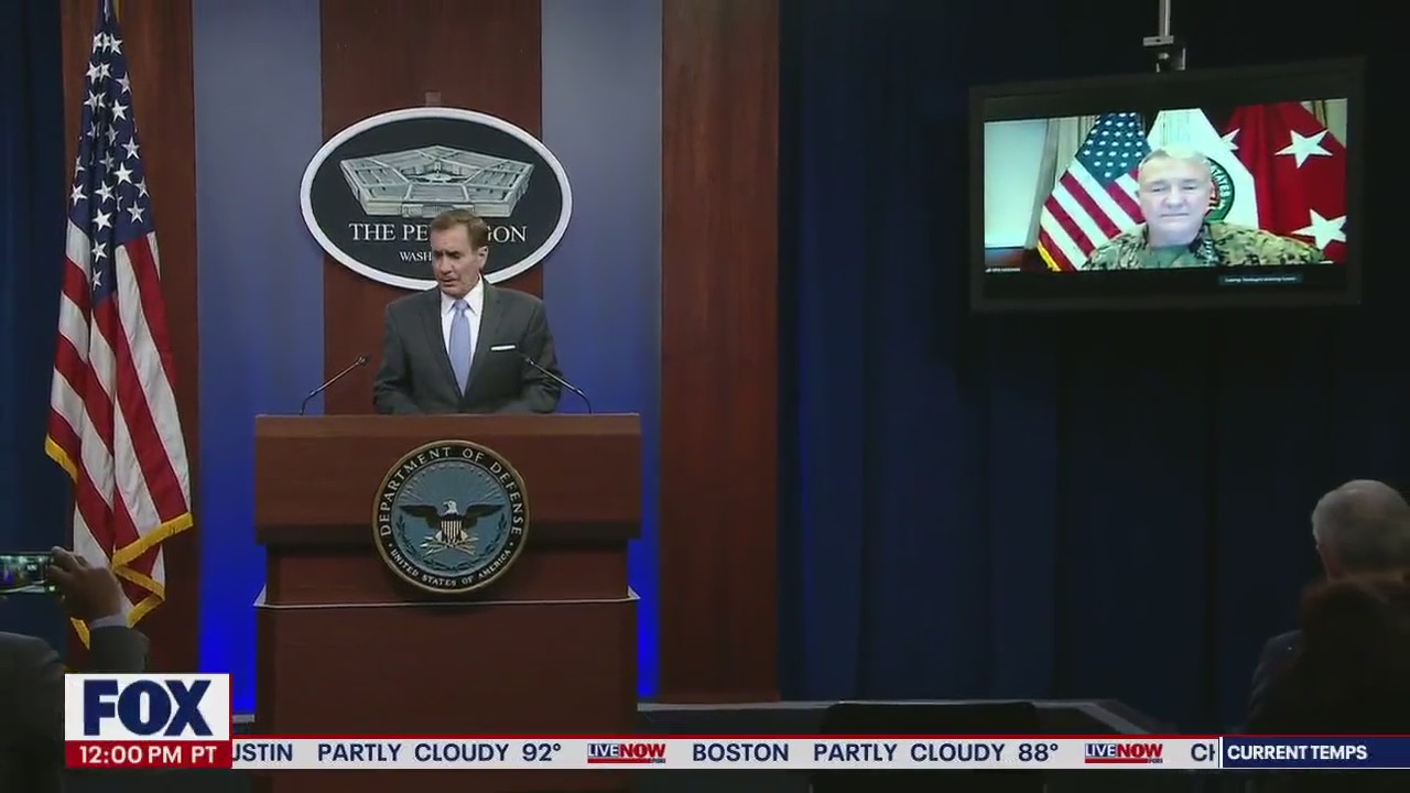 Pentagon briefing on Afghanistan airport attack I LiveNOW from FOX