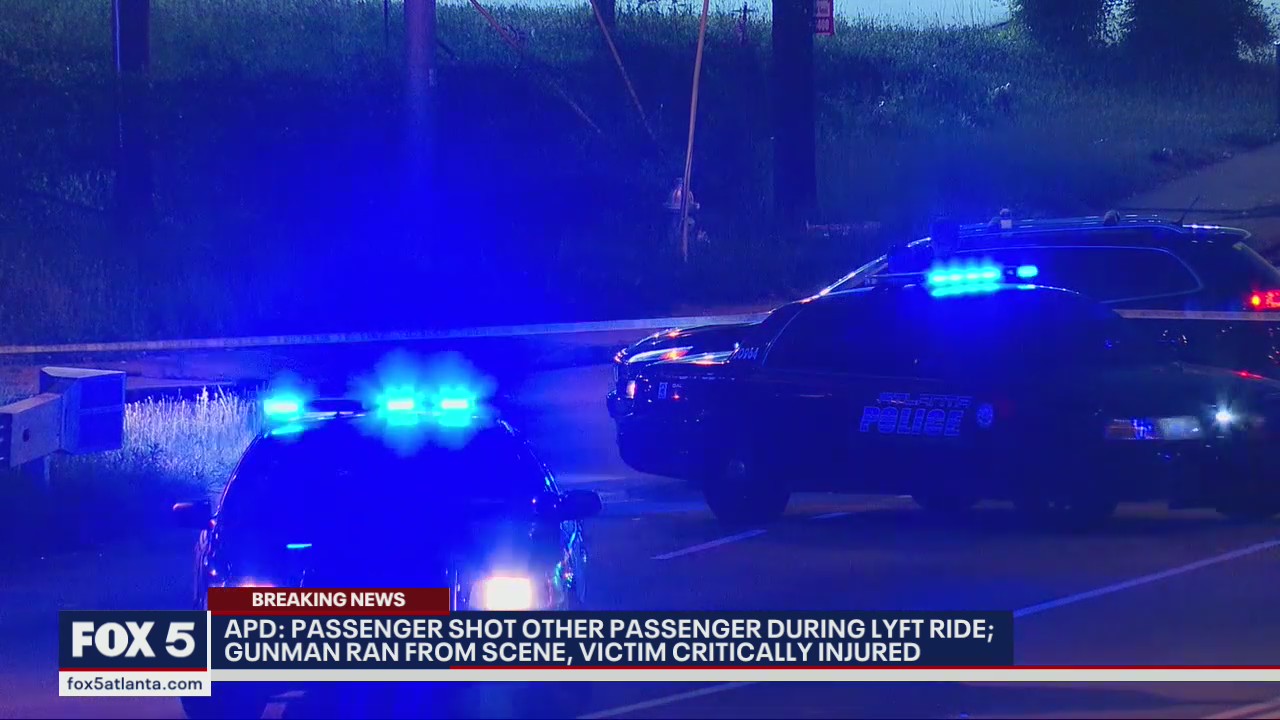 Search for gunman who shot Lyft passenger