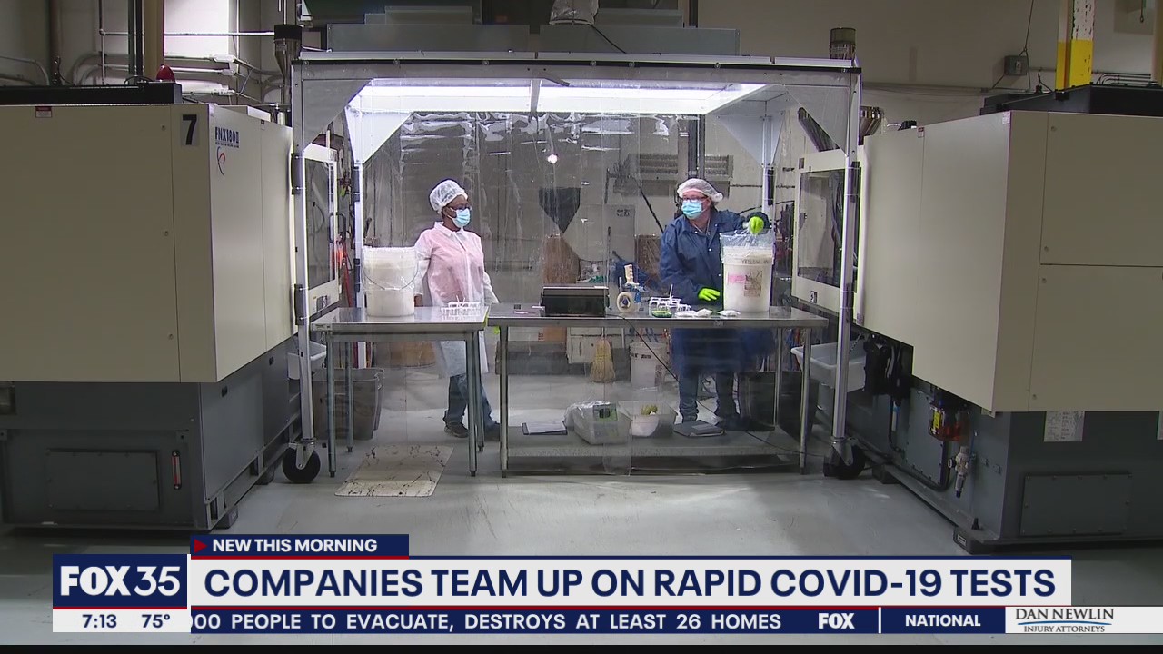 Local companies teaming up to make rapid COVID-19 tests in Ocala