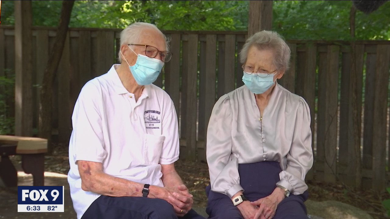 Minnesota couple in their 90s celebrates after beating COVID-19