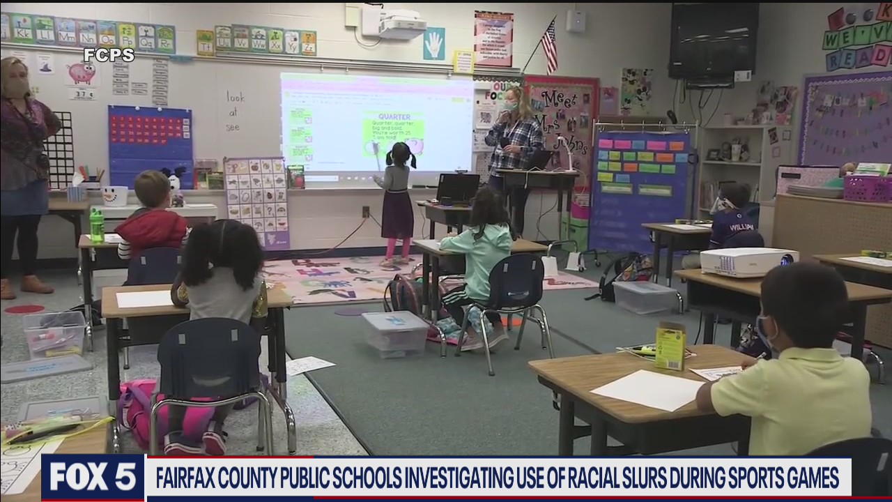 Fairfax County public schools investigating racial slurs at sports contests