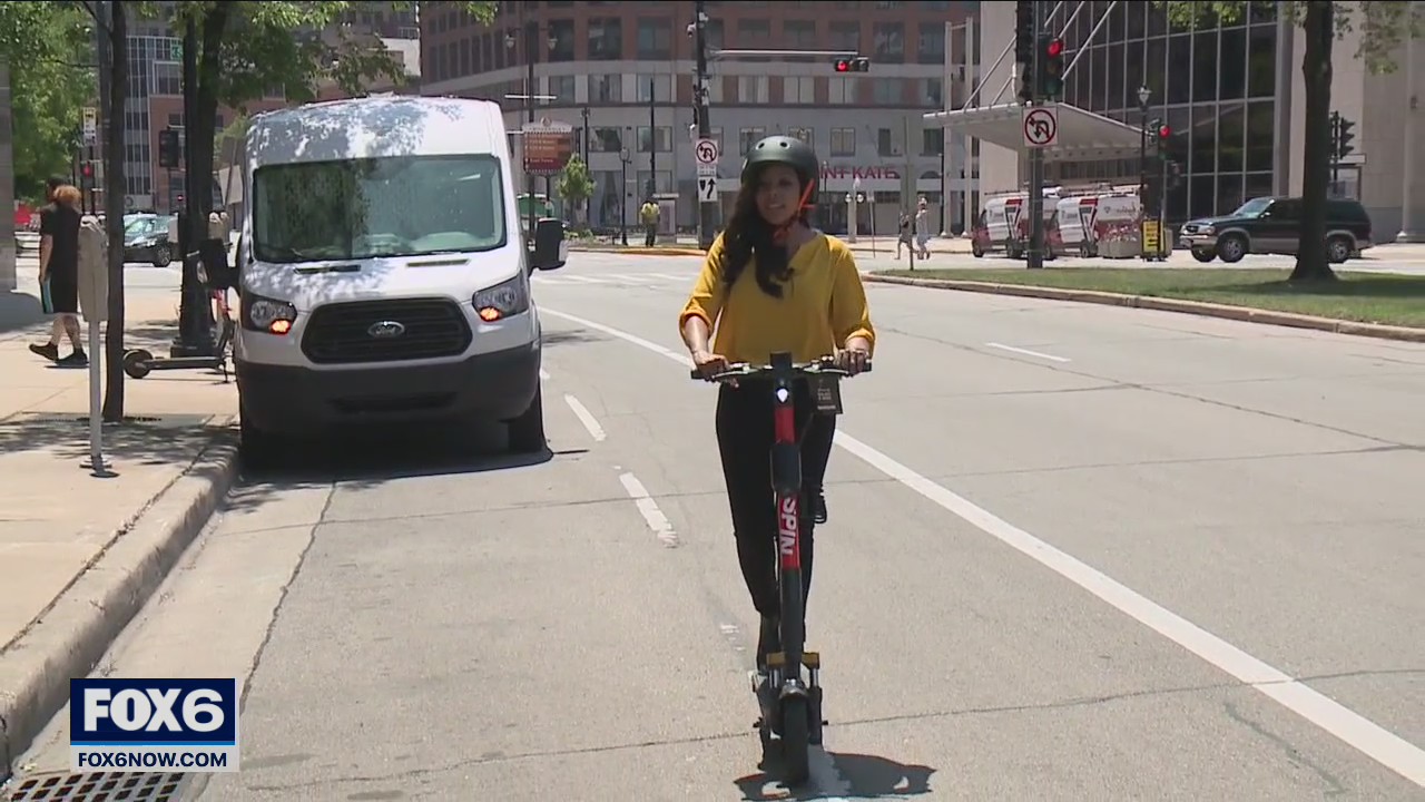 Electric scooters hit the streets