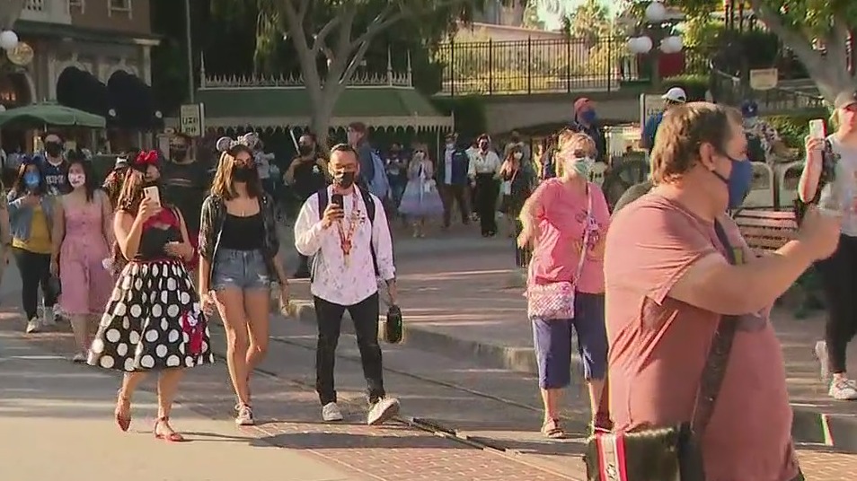 Disneyland reopens after 13-month closure